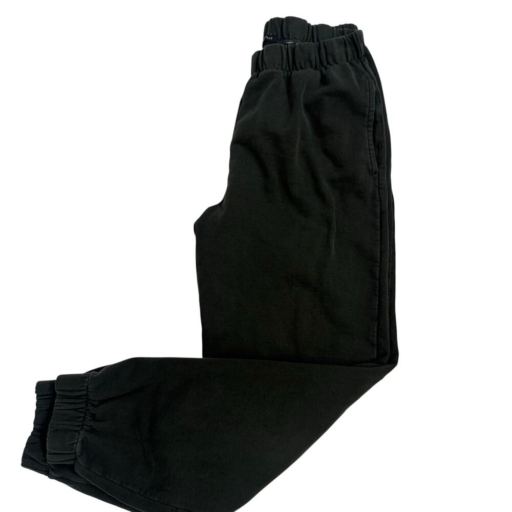 Brandy Melville Women's Dark Green Sweatpants OS